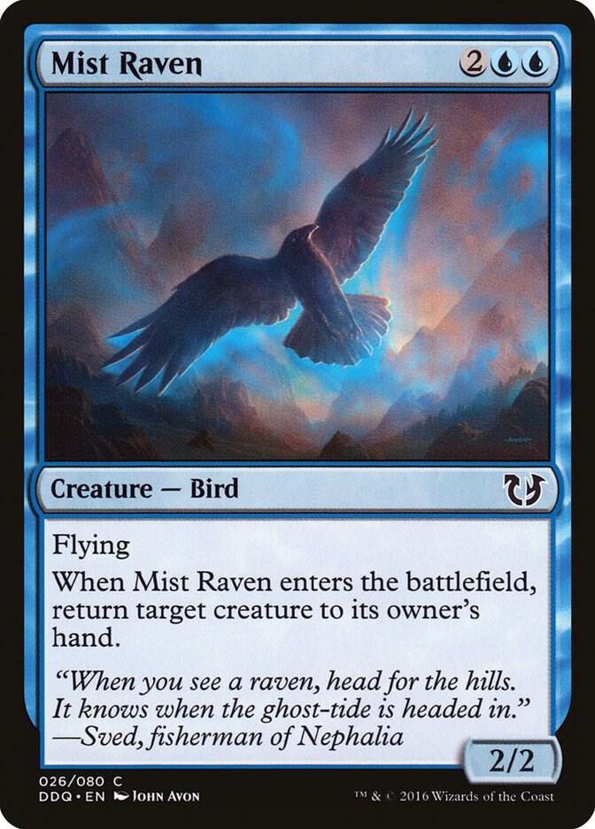 Mist Raven 26 card from Duel Decks: Blessed vs. Cursed