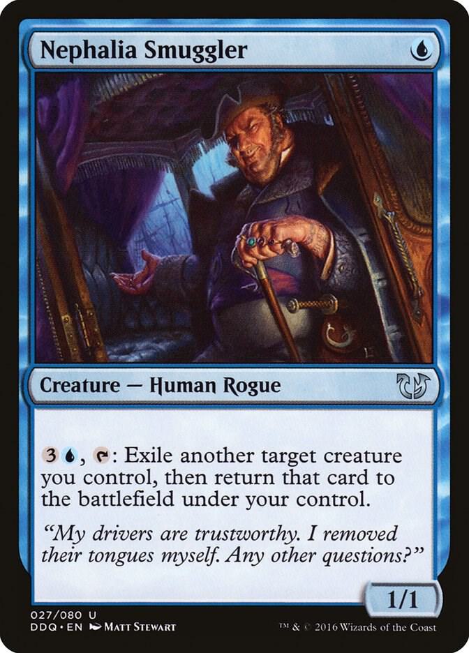 Nephalia Smuggler 27 card from Duel Decks: Blessed vs. Cursed