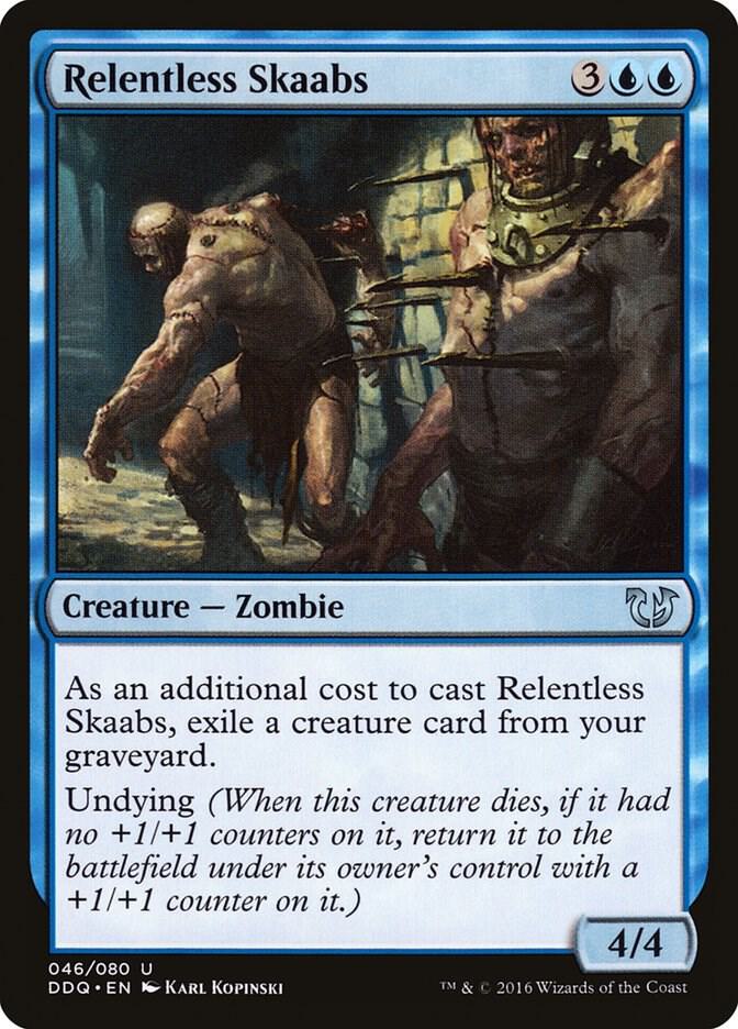 Relentless Skaabs 46 card from Duel Decks: Blessed vs. Cursed