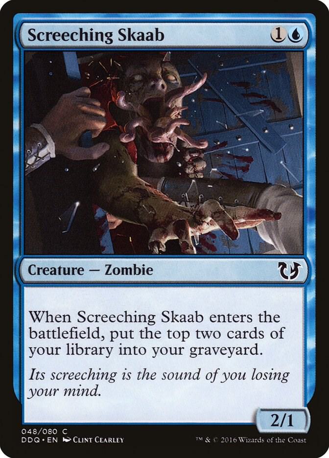 Screeching Skaab 48 card from Duel Decks: Blessed vs. Cursed