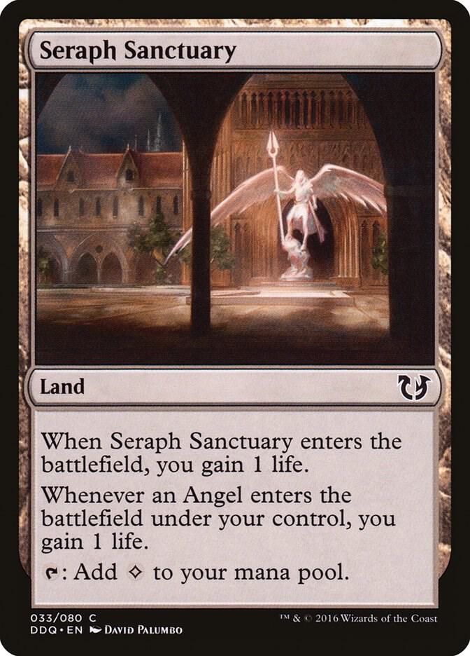 Seraph Sanctuary 33 card from Duel Decks: Blessed vs. Cursed