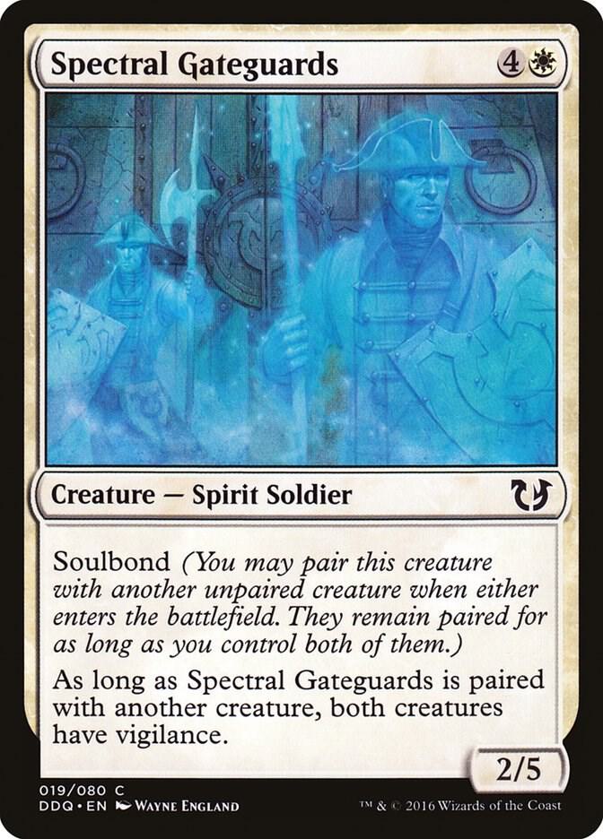 Spectral Gateguards 19 card from Duel Decks: Blessed vs. Cursed