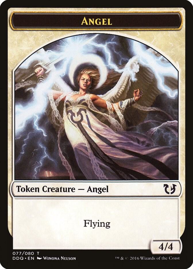 Angel Token 77 card from Duel Decks: Blessed vs. Cursed