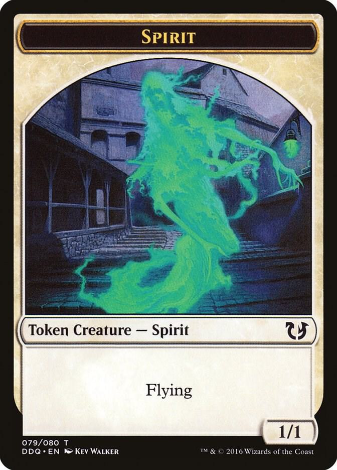 Spirit Token 79 card from Duel Decks: Blessed vs. Cursed