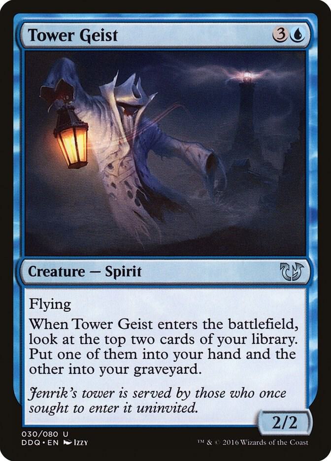Tower Geist 30 card from Duel Decks: Blessed vs. Cursed