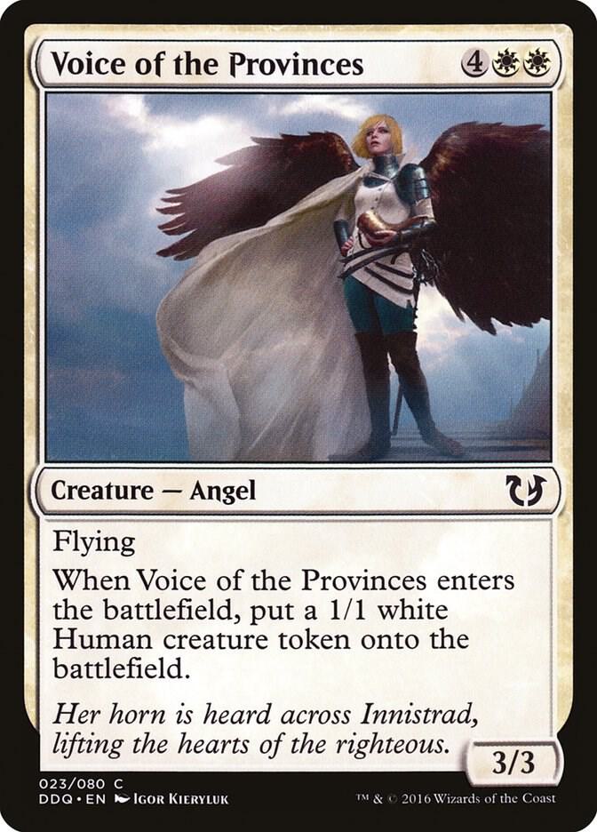 Voice of the Provinces 23 card from Duel Decks: Blessed vs. Cursed