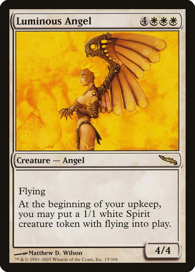 Luminous Angel 15 card from Mirrodin