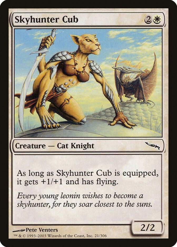 Skyhunter Cub 21 card from Mirrodin