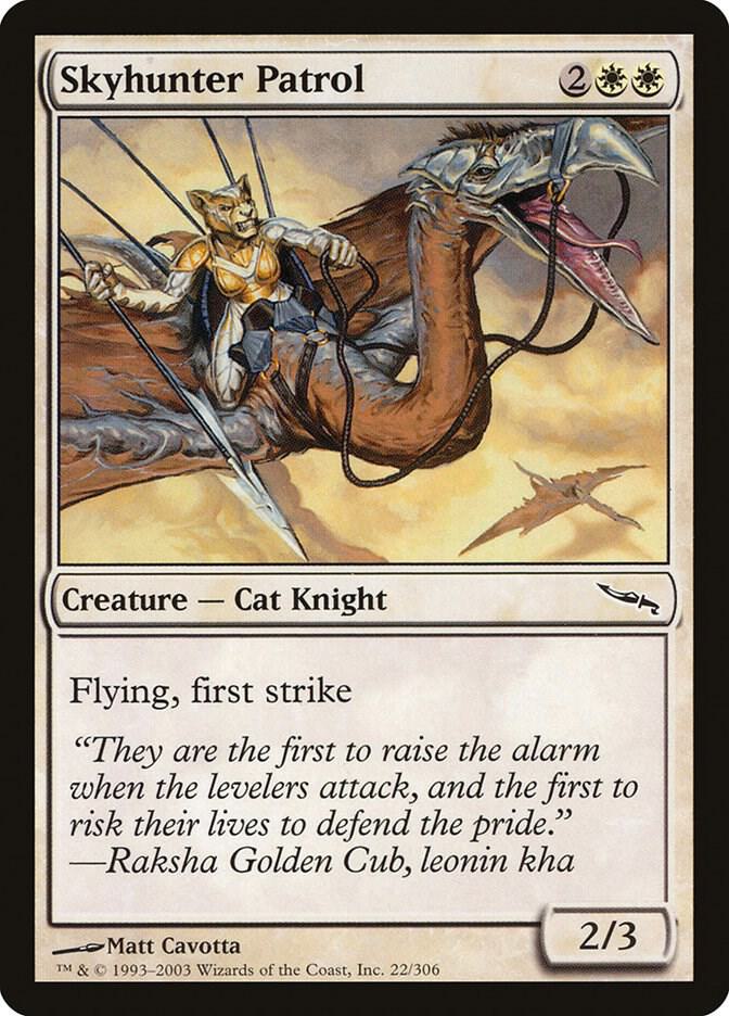 Skyhunter Patrol 22 card from Mirrodin