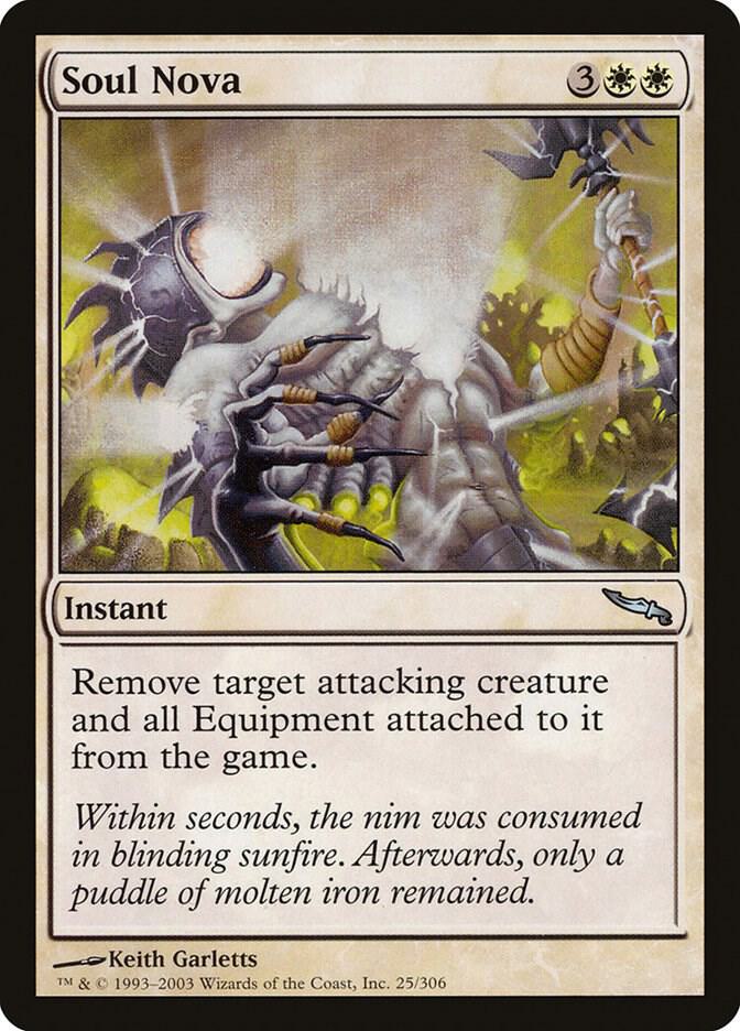 Soul Nova 25 card from Mirrodin