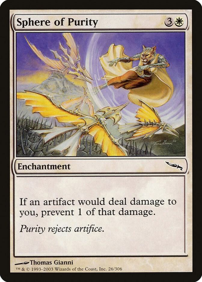 Sphere of Purity 26 card from Mirrodin
