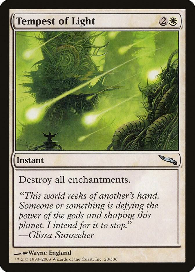 Tempest of Light 28 card from Mirrodin