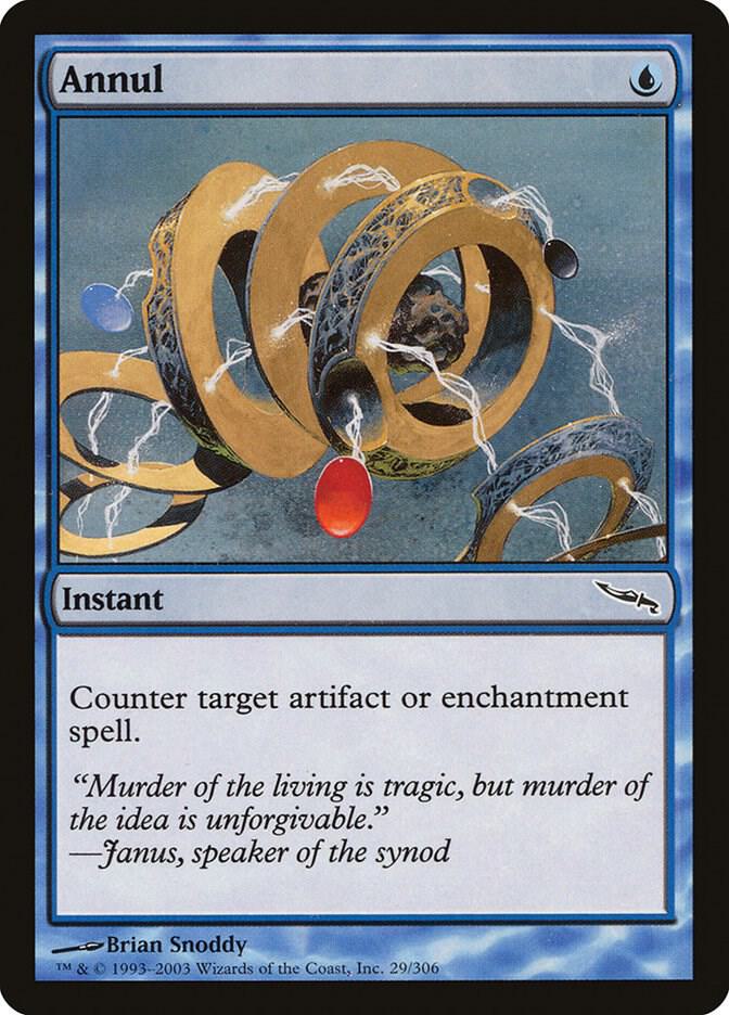 Annul 29 card from Mirrodin