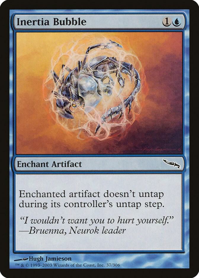 Inertia Bubble 37 card from Mirrodin