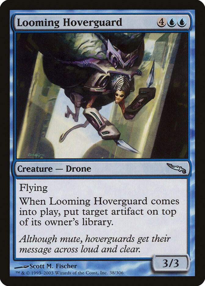 Looming Hoverguard 38 card from Mirrodin
