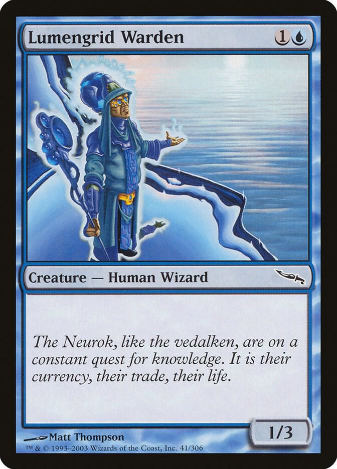 Lumengrid Warden 41 card from Mirrodin