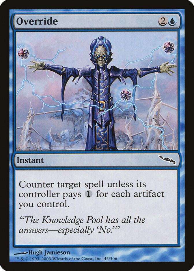 Override 45 card from Mirrodin