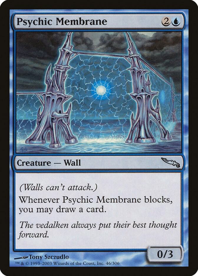 Psychic Membrane 46 card from Mirrodin