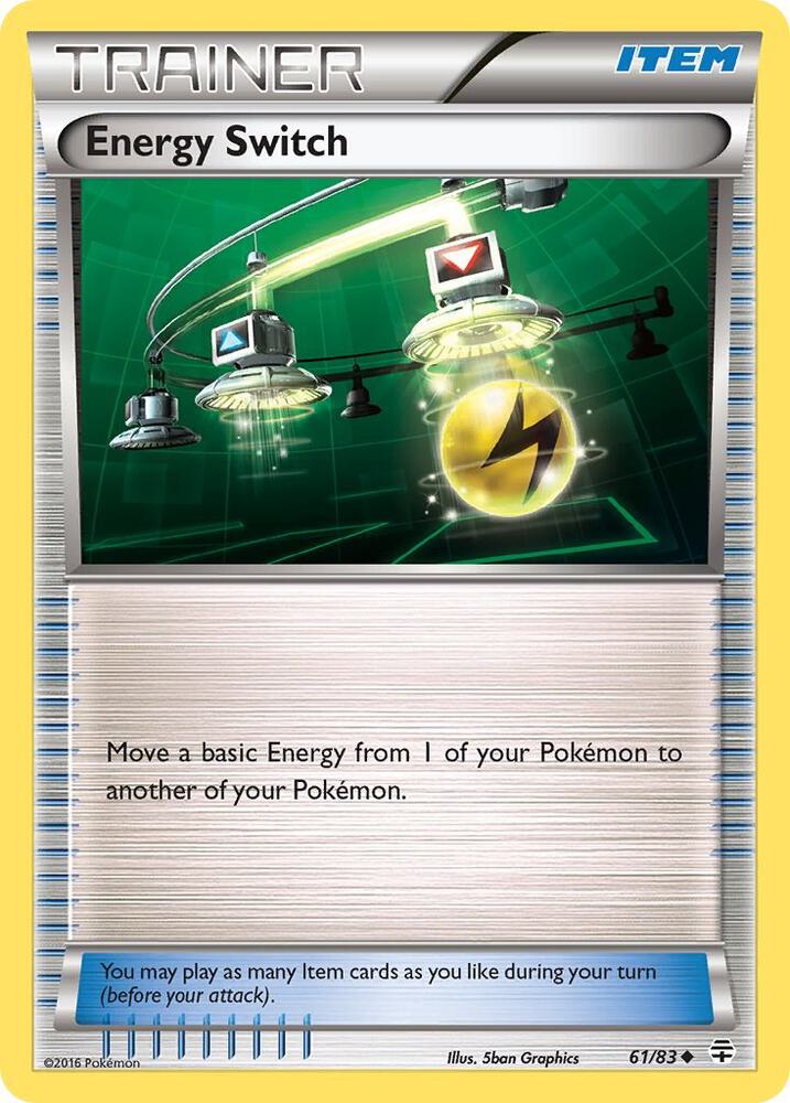 Energy Switch 61/83 card from Generations