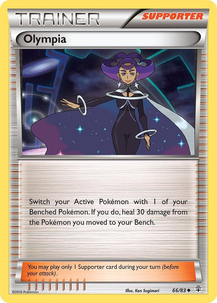 Olympia 66/83 card from Generations