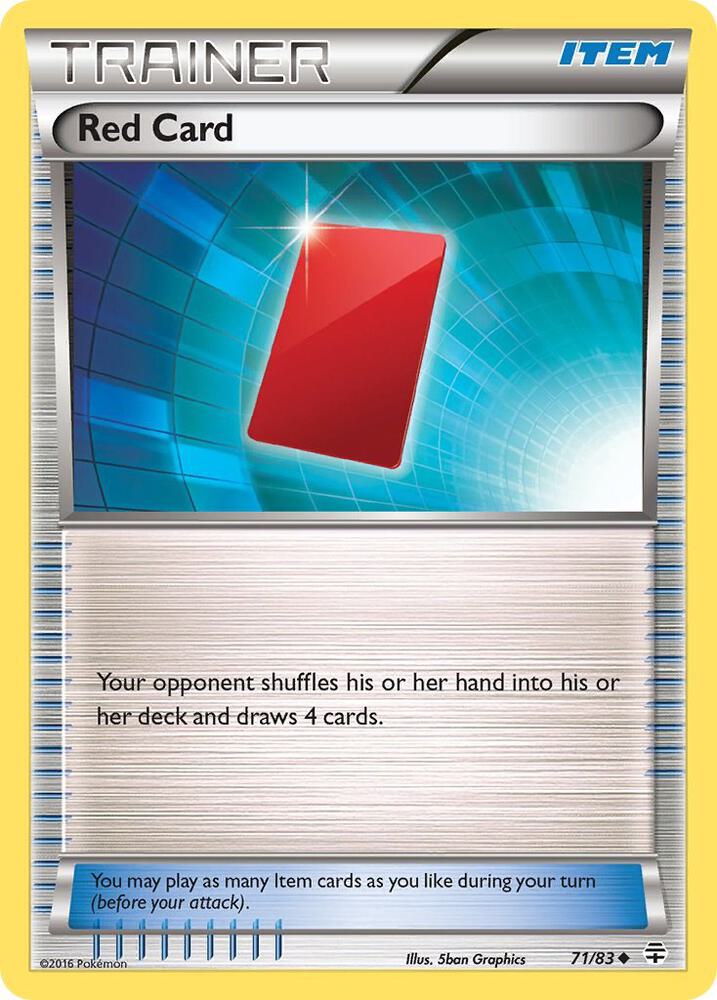 Red Card 71/83 card from Generations