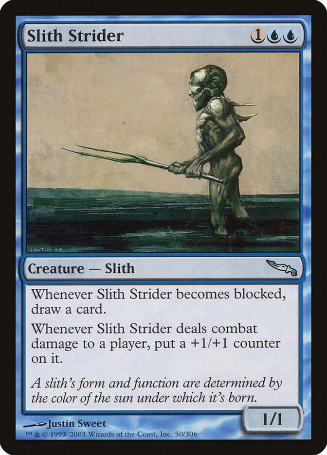 Slith Strider 50 card from Mirrodin