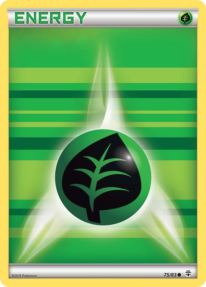 Grass Energy 75/83 card from Generations