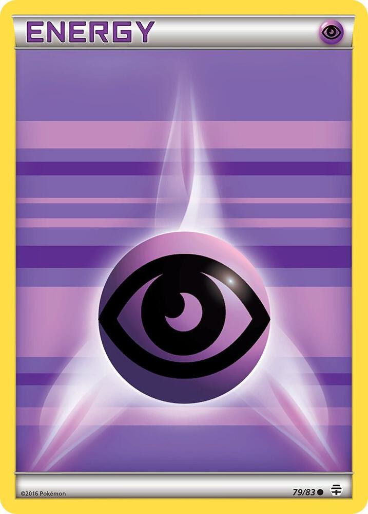 Psychic Energy 79/83 card from Generations