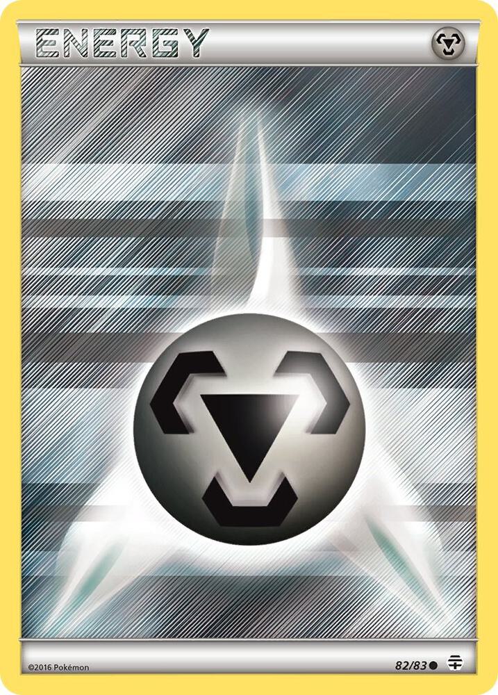 Metal Energy 82/83 card from Generations