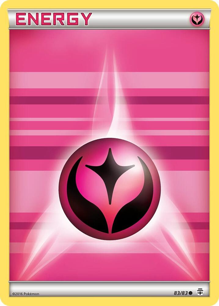 Fairy Energy 83/83 card from Generations