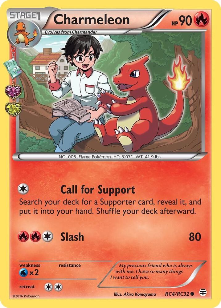Charmeleon RC4/RC32 card from Generations: Radiant Collection