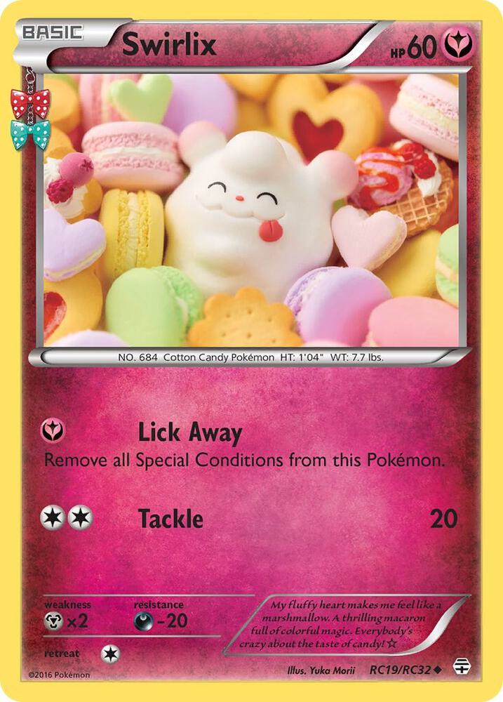 Swirlix RC19/RC32 card from Generations: Radiant Collection