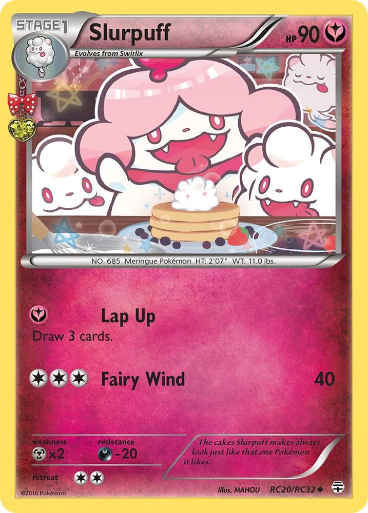 Slurpuff RC20/RC32 card from Generations: Radiant Collection