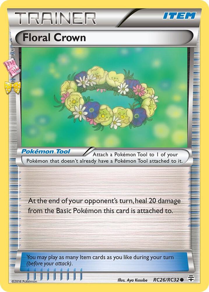 Floral Crown RC26/RC32 card from Generations: Radiant Collection
