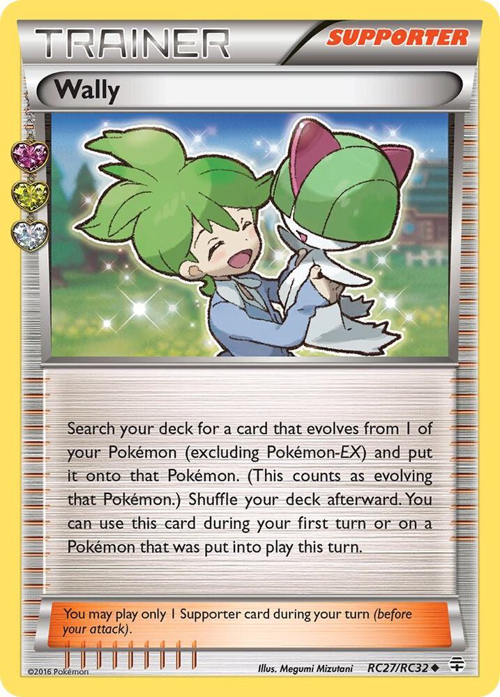 Wally RC27/RC32 card from Generations: Radiant Collection