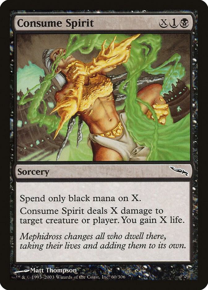 Consume Spirit 60 card from Mirrodin