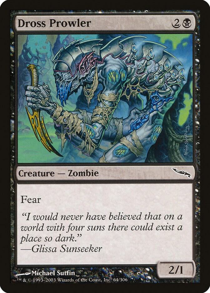 Dross Prowler 64 card from Mirrodin