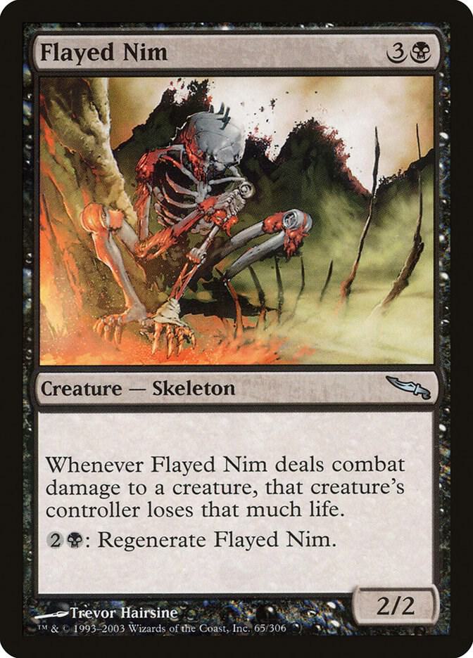 Flayed Nim 65 card from Mirrodin