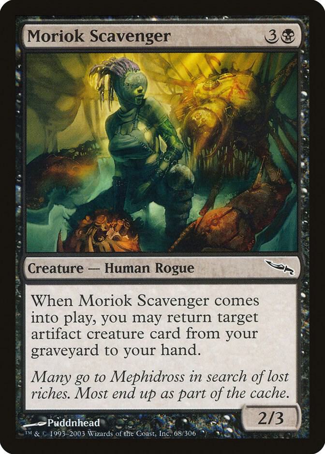 Moriok Scavenger 68 card from Mirrodin