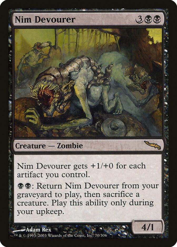 Nim Devourer 70 card from Mirrodin