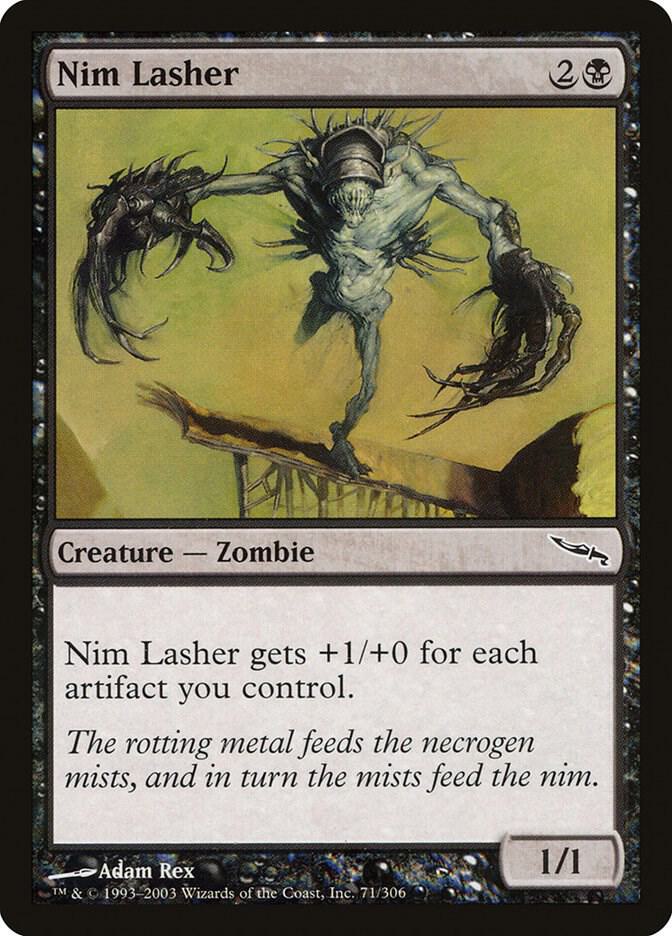 Nim Lasher 71 card from Mirrodin