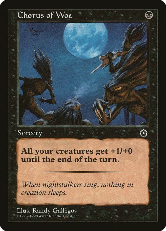 Chorus of Woe card from Portal Second Age