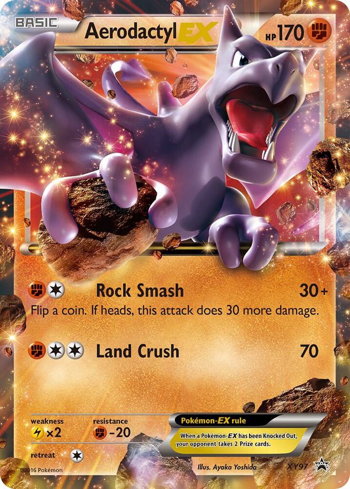 Aerodactyl EX XY97 card from XY Promos