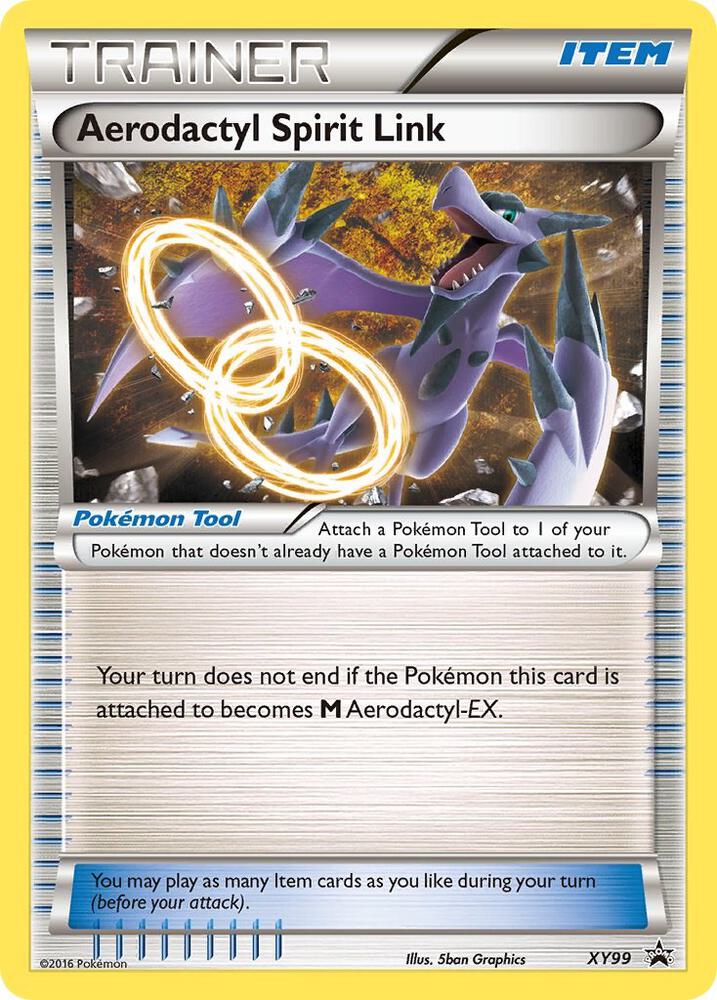 Aerodactyl Spirit Link XY99 card from XY Promos
