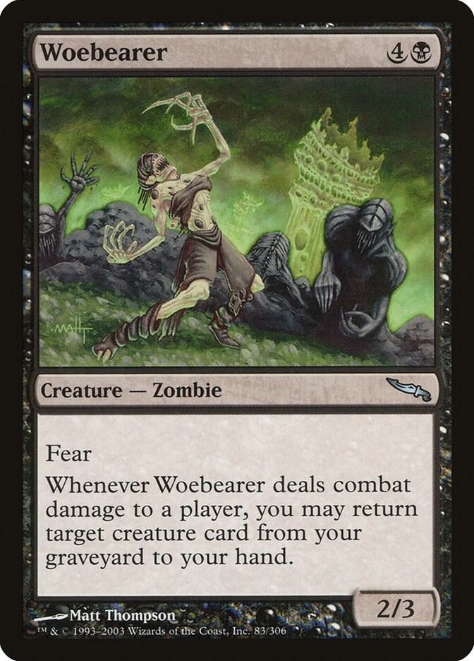 Woebearer 83 card from Mirrodin
