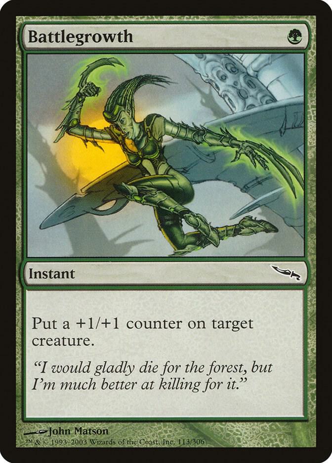 Battlegrowth 113 card from Mirrodin