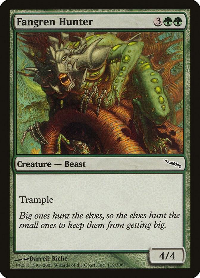 Fangren Hunter 119 card from Mirrodin