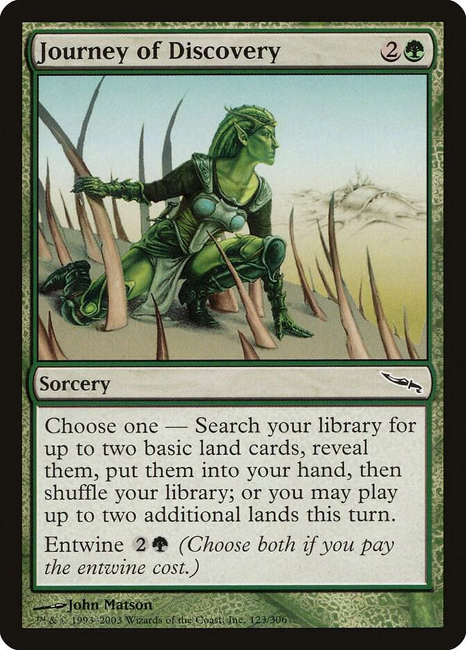 Journey of Discovery 123 card from Mirrodin