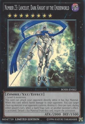 Number 23: Lancelot, Dark Knight of the Underworld BOSH-ENSE2 card from Breakers of Shadow