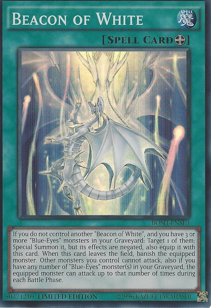 Beacon of White BOSH-ENSE3 card from Breakers of Shadow
